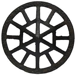 Cast iron grate