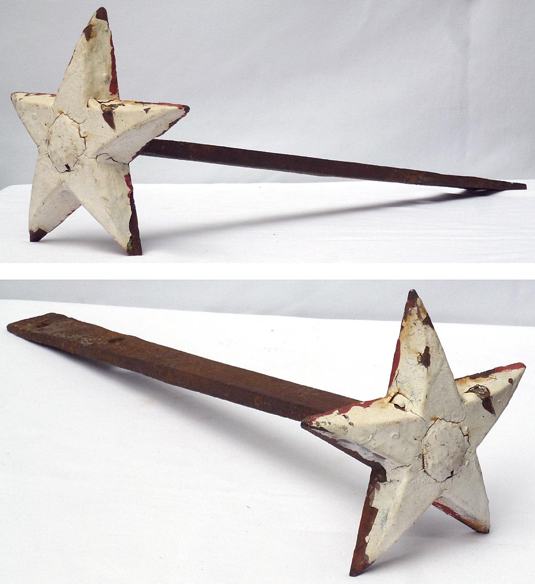 Cast iron architectural star