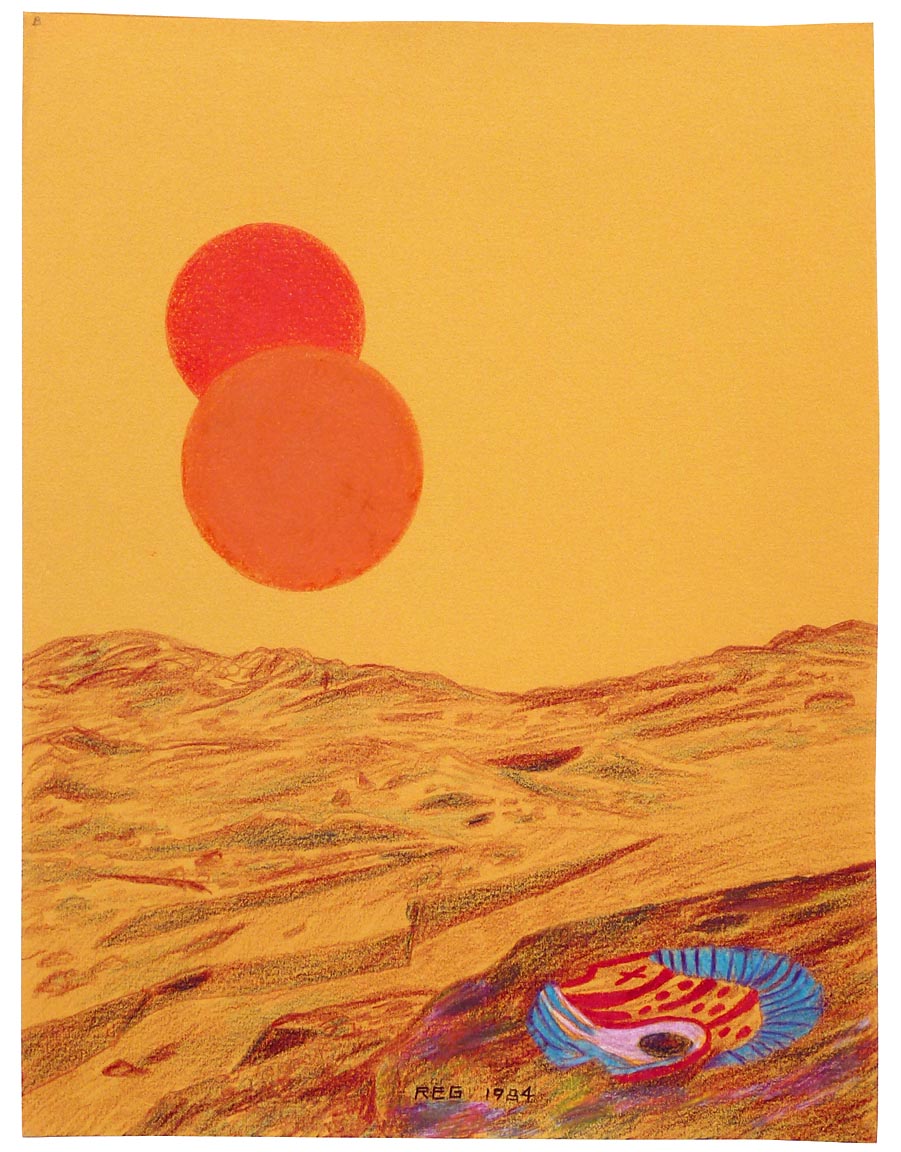 Painting by Robert E. Gilbert