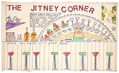 The Jitney Corner by Lewis Smith
